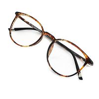 Reading Glasses 1.50 Women Light Weight Round Eyeglasses Frames Tortoise Comfortable