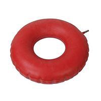 Drive Medical Inflatable Rubber Cushion, Red