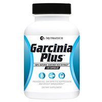 Garcinia Plus- 100% Pure and Natural Organic Garcinia Cambogia Diet Pills (No Synthetics) with HCA Appetite Suppressant and Weight Loss Aid. 120 Count.