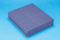 Foam Wheelchair Cushion Plaid 16 x 18 x 3