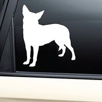 Chihuahua Vinyl Decal Laptop Car Truck Bumper Window Sticker