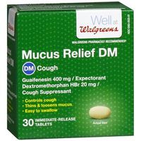 Walgreens Mucus Relief Dm Tablets, 30 ea