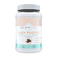 Alani Nu Whey Protein Powder, 23g of Ultra-Premium, Gluten-Free, Low Fat Blend of Fast-digesting Protein, Peanut Butter Brownie, 30 Servings