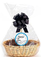 Music Notes 2Pack Designer Cello Bags/Tags/Bows Cellophane Extra Large Gift Basket Packaging Bags Flat 25" X 30"