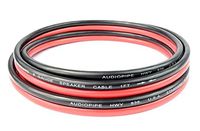 6 FT 8 Gauge Sub woofer Speaker Wire RED/BLACK Copper Mix Power and Ground