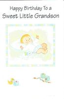 Happy Birthday To a Sweet Little Grandson (B3)