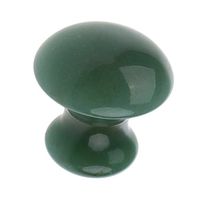 Mushroom Shape Massage Stone Face Jade Roller Facial Self Beauty Guasha Tool - Green