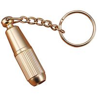 TOIKA Stainless Steel Cigar Punch with 7mm Hole (Gold)