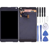 JUNXI Phone case Phone Cover LCD Screen and Digitizer Full Assembly for Microsoft Lumia 650 (Black)+ (Color : Black)