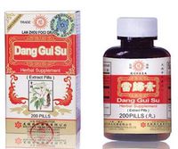 Dang Gui Su Herbal Supplements from Solstice Medicine Company 200 Pill Bottle