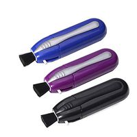 Hombosi 3 Pcs Portable Eyeglasses Cleaner Carbon Clean Injected Eyeglasses, Peeps Eyeglasses Cleaner 2 in 1 Multifunctional Eyeglass Cleaner Brush Kit,F3