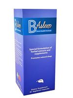 B Asleep - Promotes Natural Sleep, Formulation of Herbal extracts and Supplements. Jujube, Magnolia bark, Passion Flower, Melatonin, Hops Powder,