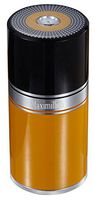 Personalized Big Joe Black & Yellow 7 Cigar Travel Humidor - Free Engraving (Roman Block)