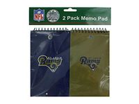 St. Louis Rams NFL Notepads, Pack of 2, Case of 72