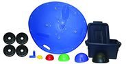 FEI 10-1735 Fabrication Cando Balance Boards and Trainer, Professional System with Ball, Weight Rod, 10 lb.