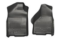 Husky Liners 18031 - Weatherbeater Series - Custom Fit Front Floor Liners - Black