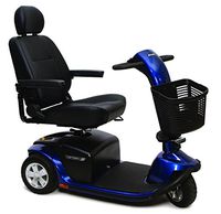Pride Mobility - Victory 10 - Full-Sized Scooter - 3-Wheel - Viper Blue
