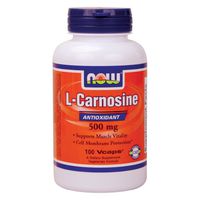 Now Foods L-Carnosine 500 mg - 100 Vcaps 8 Pack