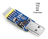 WITMOTION USB-UART 6-in-1 Multifunctional(USB-TTL/RS485/232,TTL-RS232/485,232 to 485) Serial Adapter, with CP2102 Module Compatible with Windows 7,8,Linux,Arduino, for develeopment Projects