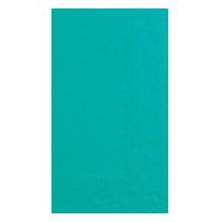 Hoffmaster 180501 Dinner Napkin, Regal Embossed, 2-Ply, 1/8 Fold, 17" Length x 15" Width, Teal (8 Packs of 125)
