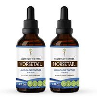 Horsetail Tincture Alcohol-Free Extract, Organic Horsetail Equisetum arvense Healthy Skin, Hair and Nails 2x4 OZ