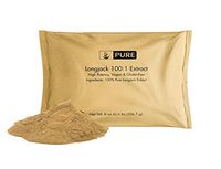 100% Pure Longjack Extract Powder, 8oz, 2400 mg Tongkat Ali Supplement, Highest Potency (100:1) Eurycoma longifolia, Vegan & Gluten-Free, Filler-Free, Eco-Friendly Packaging*