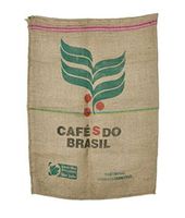KeepFresh Coffee Bags 28" x 40" Burlap Bags (Once Used Printed Coffee Bags) - Pack of 10