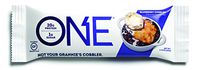 ONE Protein Bars, Blueberry Cobbler, Gluten Free Protein Bars with 20g Protein and only 1g Sugar, Guilt-Free Snacking for High Protein Diets, 2.12 oz (12 Pack)
