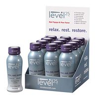 Level25 NEW PRICE (12-Pack), Insomnia Relief, Voted Best Sleep Shot for 2019, Sleep Aid,Natural Proprietary Blend,Works in 25 Minutes, Mind Calming Functional Beverage , Stress Relief and Sleep Aid