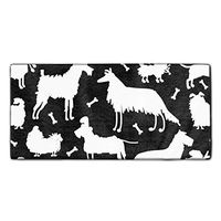 11.8x27.5" Dish Cloth Wash Cloth White Dog Clip Face Cleaning Rags Guest Hand Towels