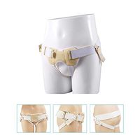 FBXNSRN Hernia Belt Hernia Support Truss,Hernia Support Belt for Men Left or Right Side with 2 Removable Compression Pads Breathable Material (Size : M)