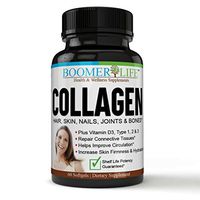 Collagen Pills Hair and Skin, Type 1, 2 & 3, Collagen Pills for Men & Women - Fast Acting, Real Results!