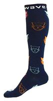 Compression Socks Women & Men 20-30mmhg by Wave (Cate Face, L/XL)