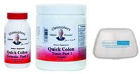 Biosource Nutrition Pocket Pill Pack in Bundle with Christopher's Original Formulas Quick Colon Formula Part 1 & 2