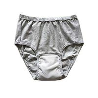 GHzzY Washable Urinary Incontinence Brief with Absorbent Area - Incontinence Pants for Men & Women - Adult Anti-Leak Cloth Diaper Cover,M