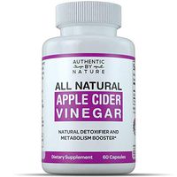All Natural Apple Cider Vinegar Capsules by ABN. Just One Ingredient (Raw ACV) Tablets for Weight Loss, Detox Cleanse, Bloating Relief. Great Vegetarian Supplement for Men and Women. (60 Pills)