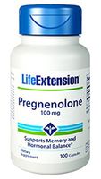 Life Extension Pregnenolone 100 mg, 100 Capsules (Multi-Pack)