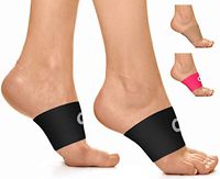 Compression Arch Support Sleeves for Men & Women (1 Pair) - Best Plantar Fasciitis Support Brace for Pain Relief, High Arch Pain, Flat Feet & Heel Spurs - Wear with Our Plantar Fasciitis Socks