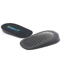 SQHT's Height Increase Insoles - Heel Shoe Lift Inserts for Achilles Tendonitis and Leg Length Discrepancy, Heel Cushion for Men & Women (0.6‘’ Height)