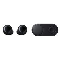 Samsung Galaxy Buds, Bluetooth True Wireless Earbuds (Wireless Charging Case Included), Black - US Version with Warranty & Wireless Charger Duo Pad, Fast Charge 2.0 (US Version with Warranty) -Black