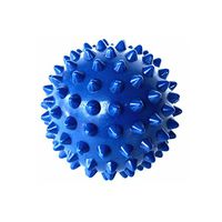 Fineser Spiky Massage Ball - for Deep Tissue Foot, Back, Plantar Fasciitis & All Over Body Deep Tissue Muscle Therapy 6.5cm (Blue)