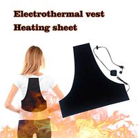 Euone 🦄 Heating Cloth, Electric Heating Pads Thermal Clothes Heated Jacket Outdoor Mobile Warming Gear