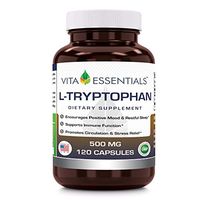 Vita Essentials Capsules, L-tryptophan, 500 Mg, 120 Count