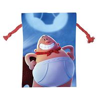 KEITH WRIGHT Happy Cap-Tain Under-Pants Wrap Bags Xmas Santa Claus Present Drawstring Bag Holiday Decorations Ornaments