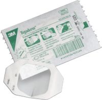 3M Healthcare Tegaderm Transparent Adhesive Film Dressing Picture Frame Style 2-3/8" x 2-3/4", Water-proof, Sterile (Box of 20 Each)