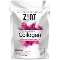 Zint, Grass-Fed Beef Collagen, Hydrolyzed Collagen Types I & III, 2 lbs (907 g)