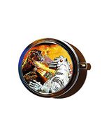 Godzilla Pill Box Mechagodzilla 1.25 inch Medication Box Jewelry Gifts stash Box