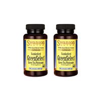 Swanson Greenselect Green Tea Phytosome 600 mg 60 Caps 2 Pack
