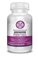 NatureGenx - Physician Formulated - Methyl Folate (5 MTHF) 1,000 mcg with Quatrefolic - High Potency Doctor Strength Naturally Occuring Form of Folate, Optimized and Activated - 60 V-Capsules- Non GMO
