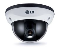 LG Color 3-Axis Vandal Proof Dome Camera L6213-BN (White)